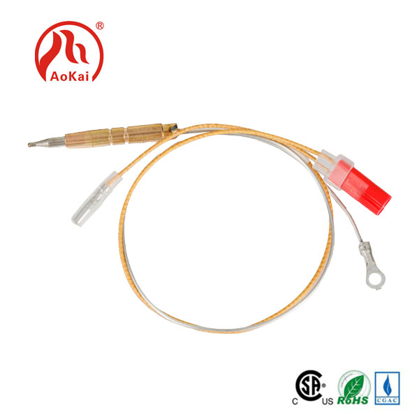 የናስ ሽቦ Thermocouple ነበልባል ዳሳሽ ለጋዝ መጋገሪያ